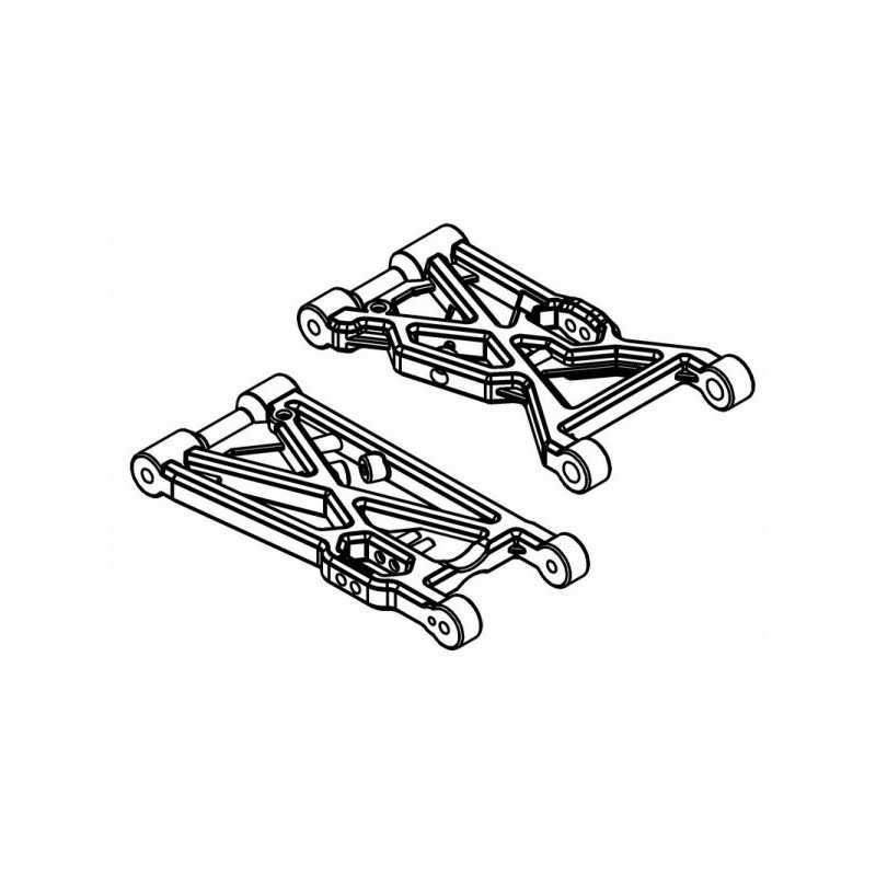 Front/Rear Wishbone Set (1xFront 1xRear)