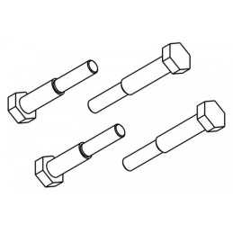 Brake Pad Carrier Screw Set