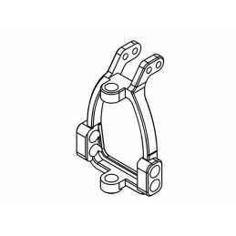 Left / Right Caster Block Set 0 Deg Alloy