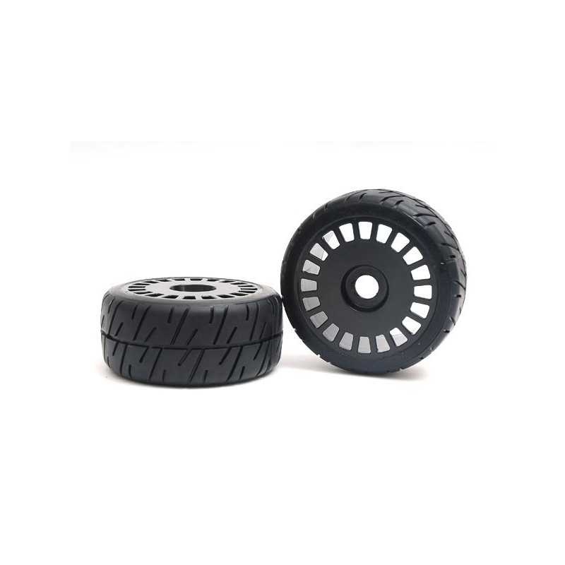 Rally X4 Tyre Black Wheel Assy