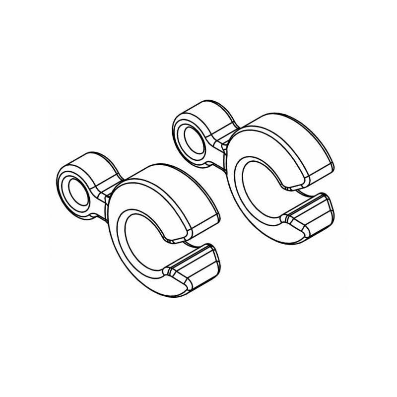 Wheelbase Adjustment Y-Clips 6.5-7mm