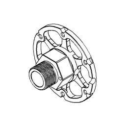 Hydrax Wheel / Disc Drive Block +10mm Offset