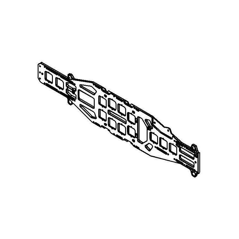 Duox 7075 8mm Chassis 535mm