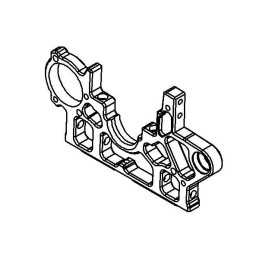 Rear Wishbone/Tower Holder Bracket Anti Squat 0deg Left