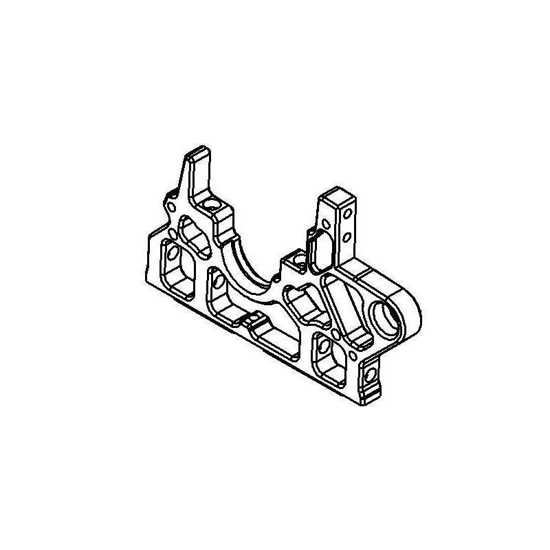 Rear Wishbone/Tower Holder Bracket Anti Squat 2deg Right