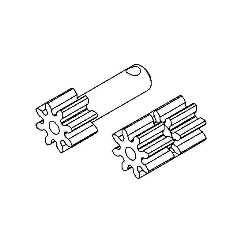 Hydro Diff Internal Gear Set Z8