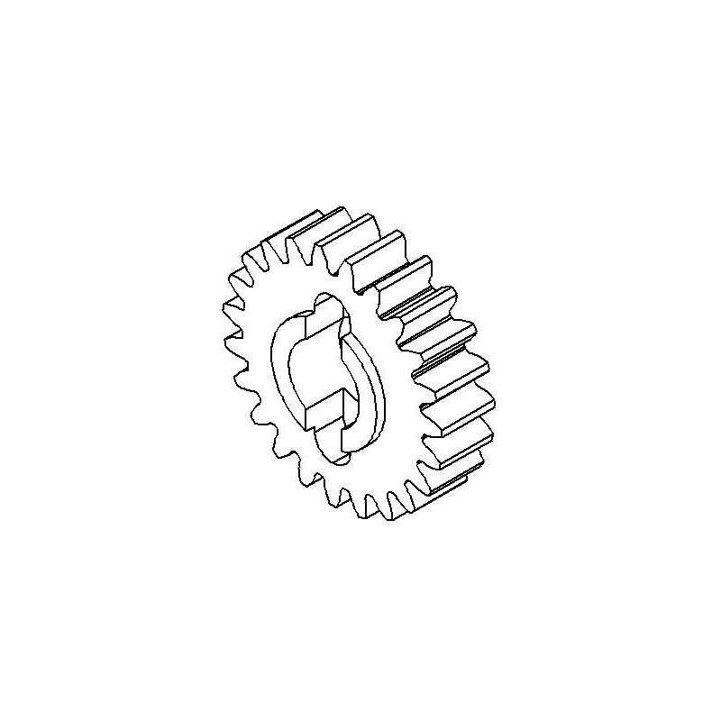 Layshaft to Diff Pinion Gear Z23