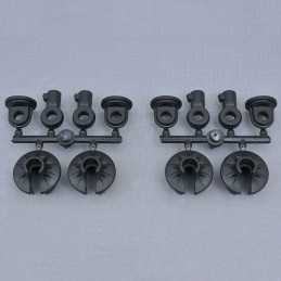 Shock Rod Ends/Spring Cup Set