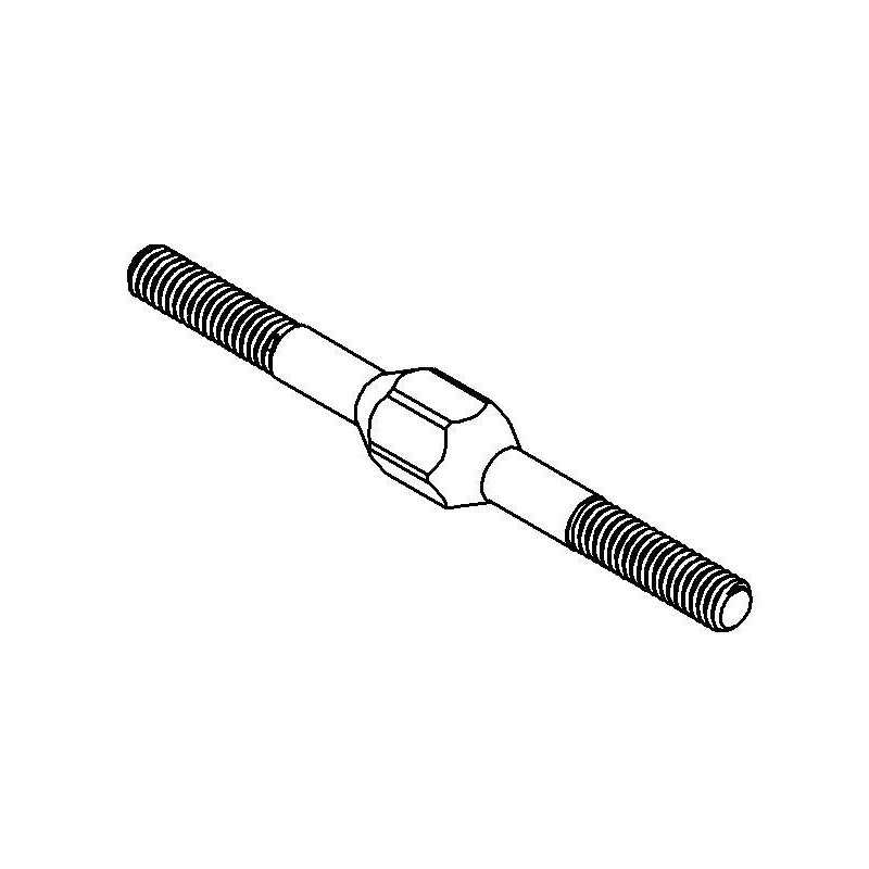 Steering Servo Turnbuckle Alloy 56mm