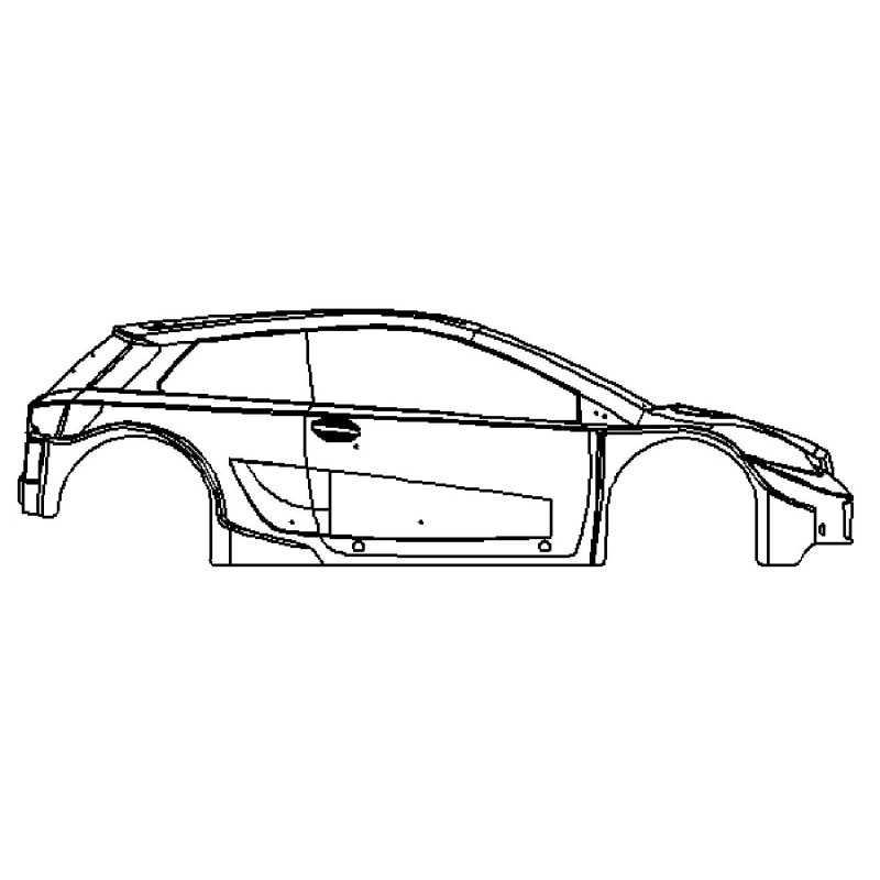 XT5 Max Rally Body Shell Kit Complete