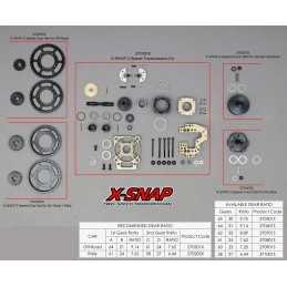 X-SNAP 2-Speed Transmission Kit + Gear Set for Off-Road