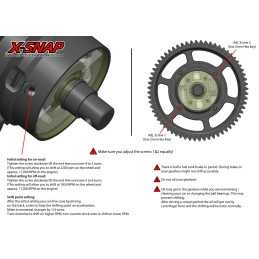 X-SNAP 2-Speed Transmission Kit + Gear Set for Off-Road