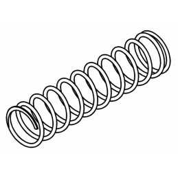 Rear Shock Absorber Spring 8.5kg/75mm (2.4mm)