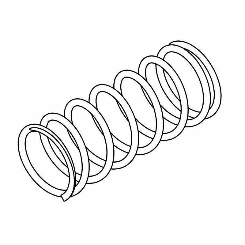 Front Shock Absorber Spring 17kg/65mm (2.8mm)