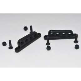 V4-X4 Alloy Lower Wishbone Plastic Shock Holders