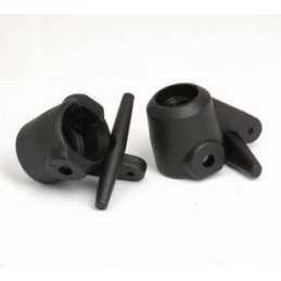 Hub Front Plastic Black