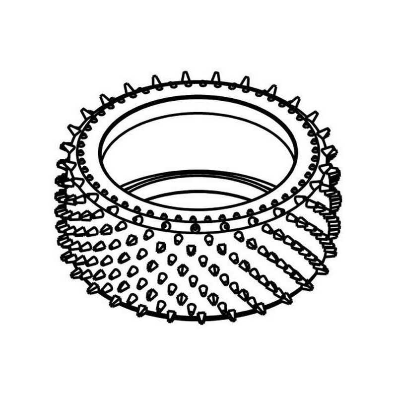 Tyre 155mm Astro-Max White Spot 60 SH