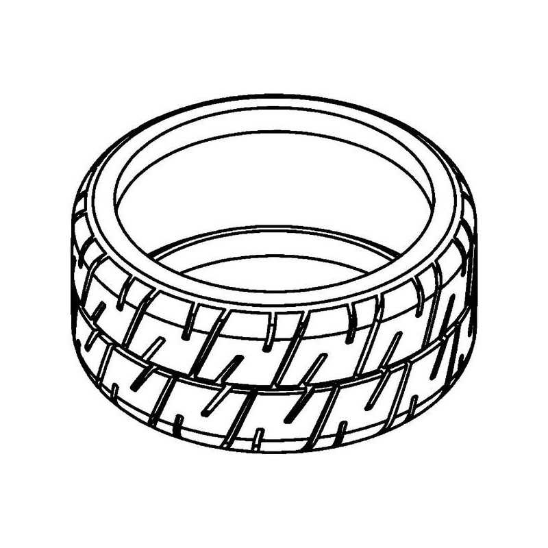 Tyre 142mm Rossa Tarmac Ultra Grip Rally X4