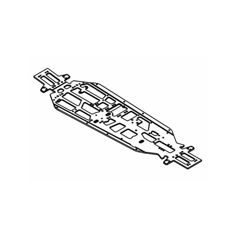 Lightweight 7075 Chassis Anodised Max 610