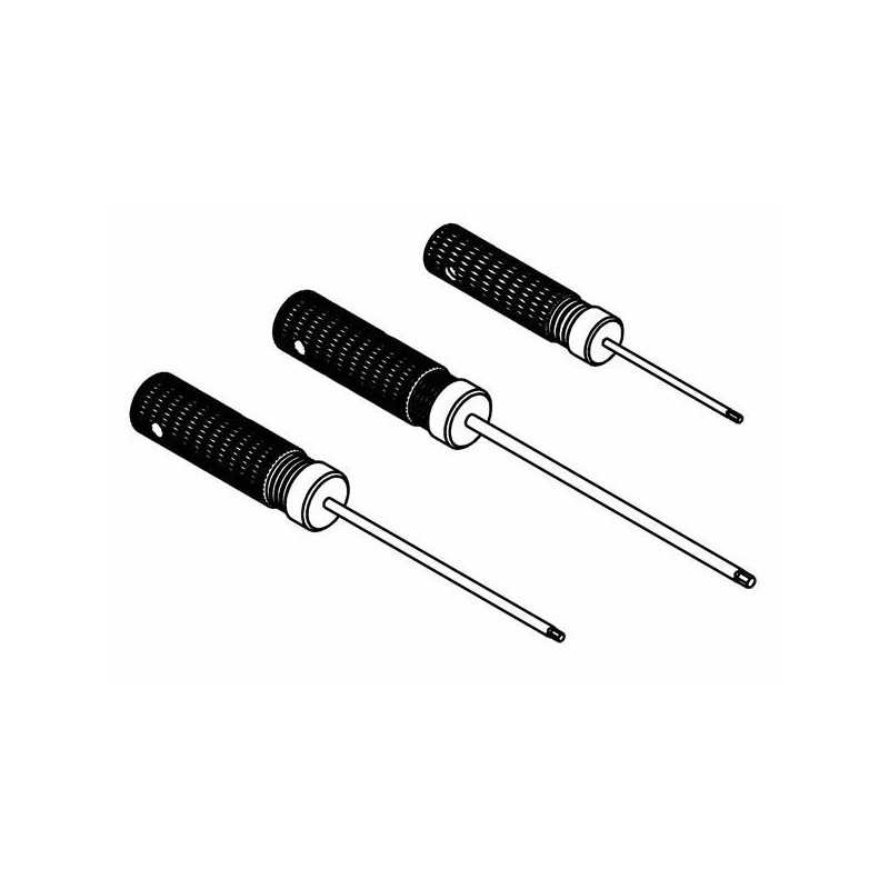 Hex Tool Alloy Set 7075 HSS (2.5mm /3.0mm /4.0mm)