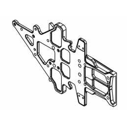 Wheelbase Extender Bracket (From 560mm to 610mm)