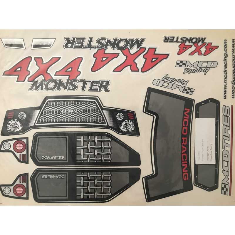 Monster Truck Decal Set